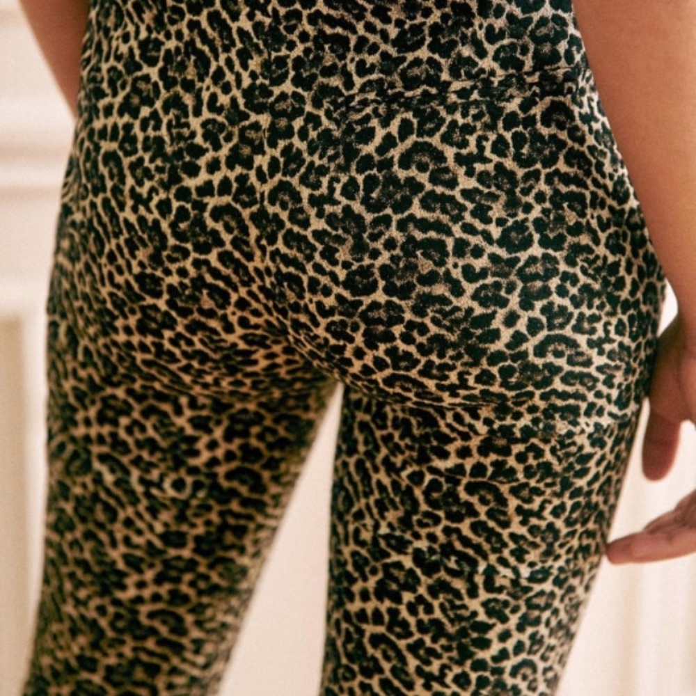 Sézane “Clara” Trousers - Leopard - Size 34 (US 2)